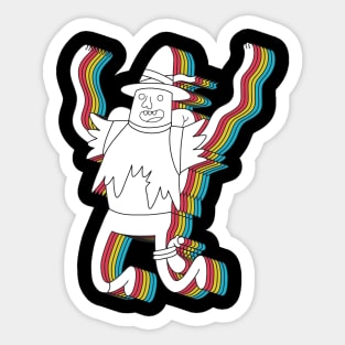 Magic Man! Sticker